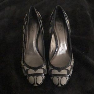 Coach wedged heels